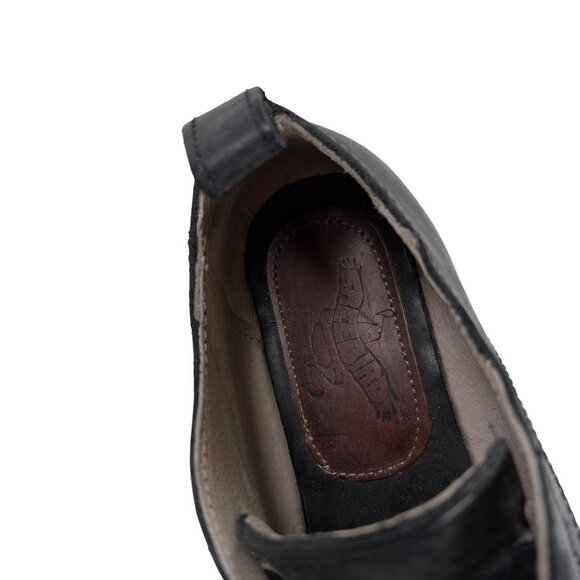 Freebird by Steven Mabel Black Leather Ankle Booties Womens Size 5 NEW - Picture 7 of 8